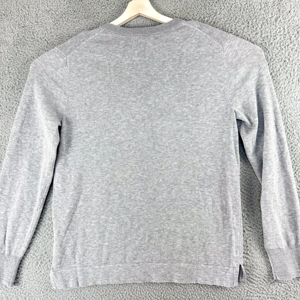 Banana Republic Shirt Mens‎ Large Gray Henley Outdoor Office Casual Camp Hike